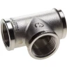 Тройник GENERAL FITTINGS никелированная латунь, г/г/г, 3/4" 51052-3/4 купить в Магнитогорске