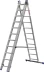 Лестница ЗУБР универсальная, трехсекционная со стабилизатором, 11 ступеней 38831-11 купить в Магнитогорске