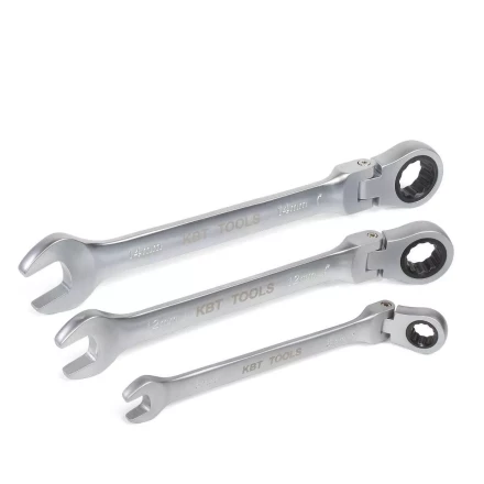 Ключ гаечный комбинированный трещоточный с шарниром 12 мм серия KBT-PROFESSIONAL (79194) купить в Магнитогорске