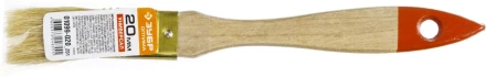 Кисть плоская ЗУБР &quot;УНИВЕРСАЛ-ОПТИМА&quot;, светлая щетина, деревянная ручка, 20мм 01099-020_z01 купить в Магнитогорске