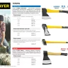 Топор-колун STAYER "PROFESSIONAL" кованый с двухкомпонентной фиберглассовой рукояткой, "ушастый", 1кг/450мм 20623-10 купить в Магнитогорске