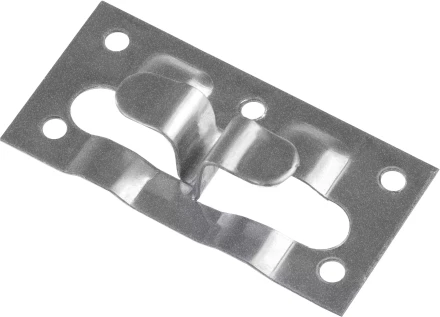 ЗУБР Кляймер-КГ, 10 x 34 x 70 мм, цинк, 50 шт, угловой крепеж для керамогранита (30857) купить в Магнитогорске