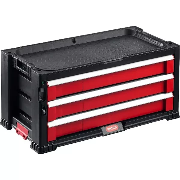 Ящик с 3 выдвижными полками "DRAWER-3", 22" KETER 38381-3 купить в Магнитогорске