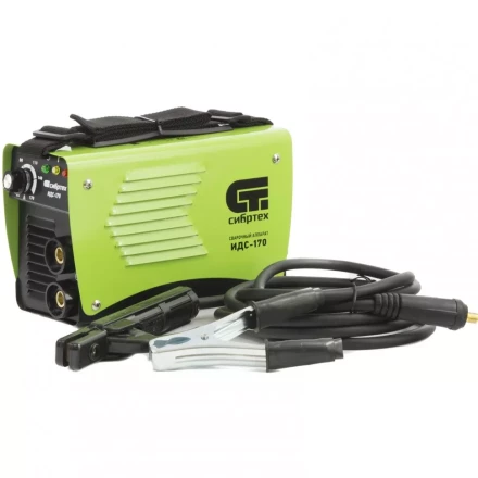 Аппарат инверторный дуговой сварки СИБРТЕХ ИДС-170 94375 купить в Магнитогорске