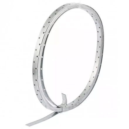 Лента перфорированная монтажная 2 мм LM 2см х 10м отверстие 4,5–5 мм цинк Россия Сибртех 46579 купить в Магнитогорске