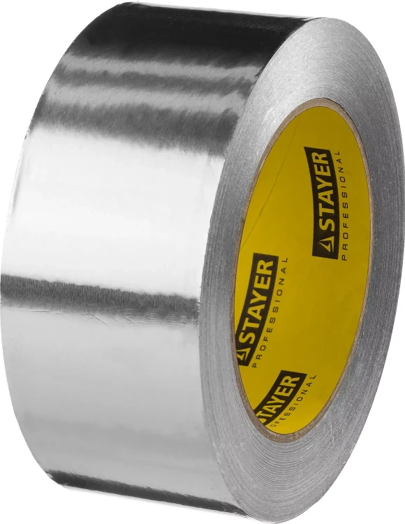 Алюминиевая лента, STAYER Professional 12268-50-50, до 120°С, 50мкм, 50мм х 50м 12268-50-50 купить в Магнитогорске