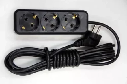 Удлинитель бытовой 3,0м 3роз. ЭНКОР 1/30 У16-00 69571 купить в Магнитогорске