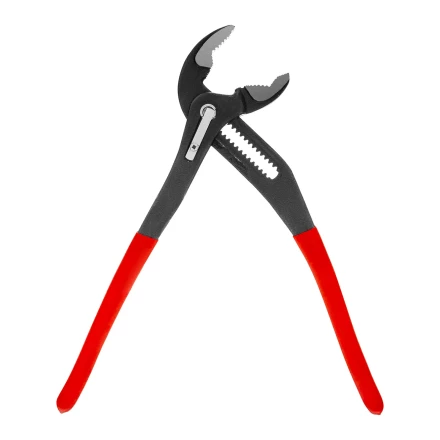 Клещи переставные 300 мм Matrix 17927, кнопочный механизм, хром-ванадий, обливные рукоятки купить в Магнитогорске