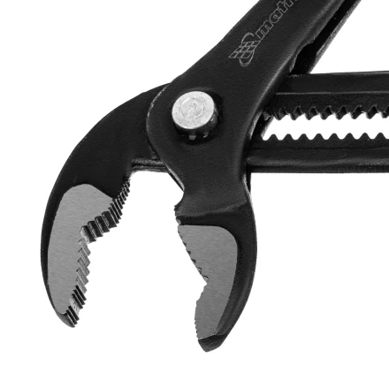 Клещи переставные 300 мм Matrix 17927, кнопочный механизм, хром-ванадий, обливные рукоятки купить в Магнитогорске