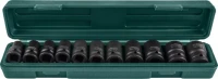 Набор головок торцевых ударных 1/2"DR 10-24мм  11предметов Jonnesway S03A4111S 47183
