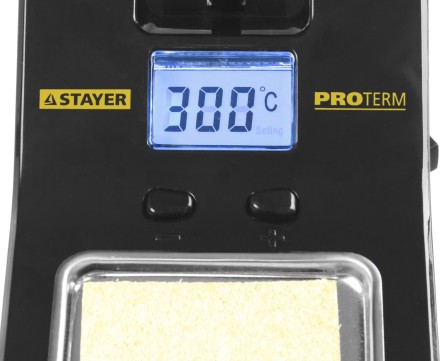 Паяльная станция STAYER &quot;PROFI&quot; цифровая с ЖК дисплеем, диапазон 160-520°C, шаг 10°C, 48Вт 55370 купить в Магнитогорске