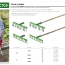 Грабли РОСТОК садовые с черенком, 12 прямых зубцов 421901-12 купить в Магнитогорске