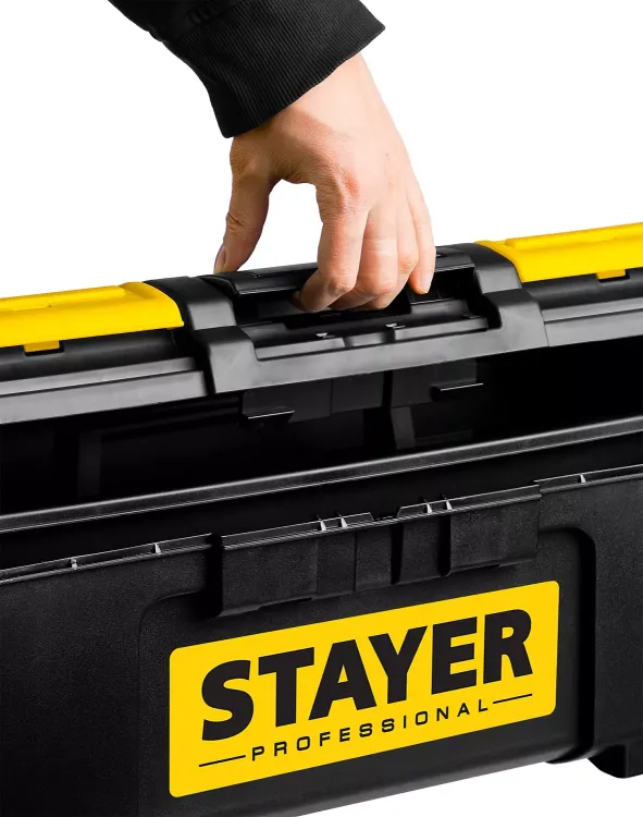 Ящик для инструмента "TOOLBOX-19" пластиковый, STAYER Professional 38167-19 купить в Магнитогорске