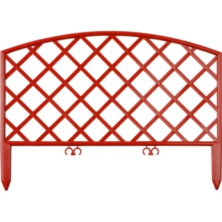 Забор декоративный GRINDA &quot;ПЛЕТЕНЬ&quot;, 24x320см, терракот 422207-T купить в Магнитогорске