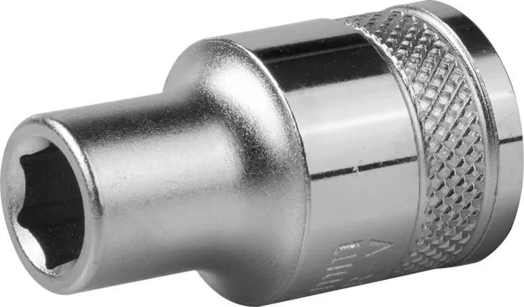 Торцовая головка KRAFTOOL "INDUSTRIE QUALITAT", Cr-V, FLANK, хромосатинированная, 1/2", 8 мм 27805-08_z01 купить в Магнитогорске