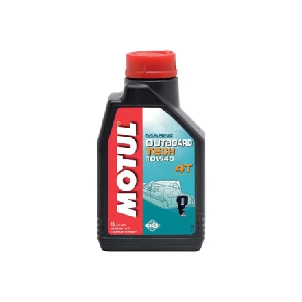 Масло Motul Outboard Tech 4T 10W40 1 Литр купить в Магнитогорске