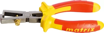Клещи для снятия изоляции Insulated, 160мм, двухкомпонентные рукоятки MATRIX PROFESSIONAL 17717 купить в Магнитогорске