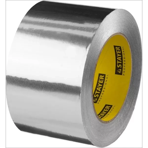 Алюминиевая лента, STAYER Professional 12268-75-50, до 120°С, 50мкм, 75мм х 50м 12268-75-50 купить в Магнитогорске