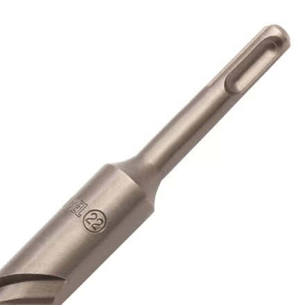 Бур по бетону, двойная спираль, три пылеотводящие кромки, 22 x 460 мм Denzel 705054 купить в Магнитогорске