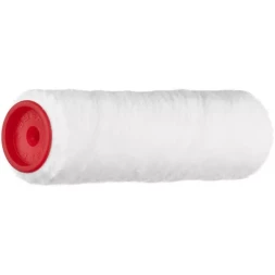 Ролик сменный ЗУБР "МАСТЕР" "ВЕЛЮР-АКВА", полиэстер, для водорастворимых акрил лаков, ворс 4мм, ручка 6мм, d=40/180мм 02537-18