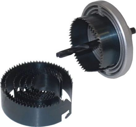 Набор венцов пильных  диаметр 25-64мм 7 штук  Кратон 1 04 01 004 купить в Магнитогорске