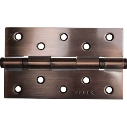 Петля универсальная ЗУБР &quot;ЭКСПЕРТ&quot;, 2 подшипника, цвет ст. медь (AC), с крепежом, 125х75х2,5мм, 2 шт 37601-125-6 купить в Магнитогорске