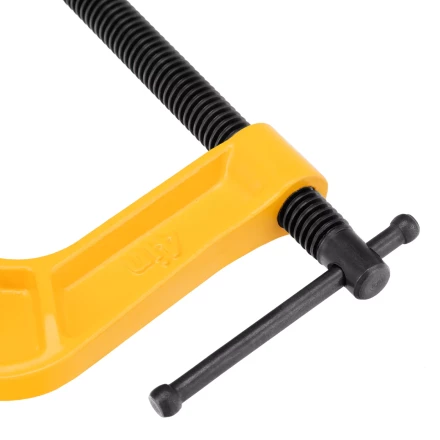 Струбцина G-образная Denzel, усиленная, 100 мм, 20643 купить в Магнитогорске