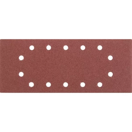 Лист шлифовальный универсальный STAYER &quot;MASTER&quot; на зажимах, 14 отверстий по периметру, для ПШМ, Р100, 115х280мм, 5шт 35469-100 купить в Магнитогорске