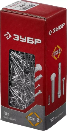 Гвозди строительные оцинкованные ГОСТ 4028-63 коробка серия МАСТЕР купить в Магнитогорске