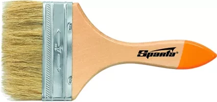 Кисть плоская Slimline 3/4&quot; (20 мм) натуральная щетина деревянная  ручка  SPARTA 824155 купить в Магнитогорске