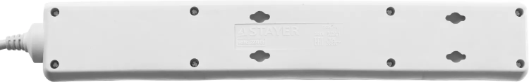 Сетевой фильтр STAYER "MASTER" электрический, 6 гнезд, заземление, макс. мощн. 2200 Вт, 3м 55067-3 купить в Магнитогорске