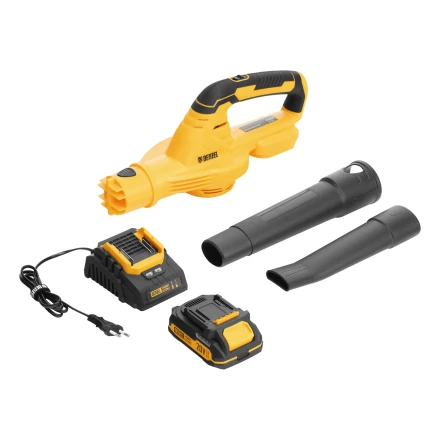 Воздуходувка аккумуляторная, AB-500, 60 м/с, 500 м3/ч, Li-Ion, 20 В // Denzel 59608 купить в Магнитогорске