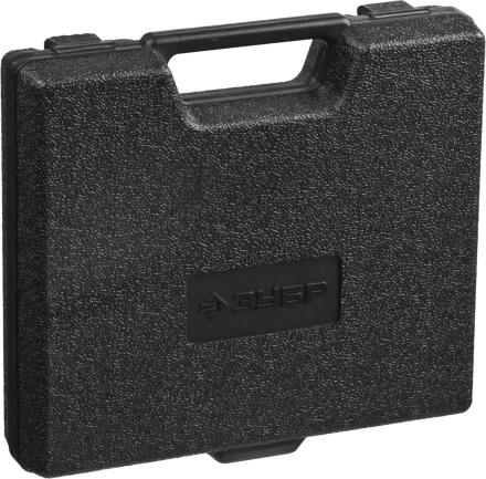 Набор ЗУБР &quot;ЭКСПЕРТ&quot;: Отвертка реверсивная с магнитным битодержателем и отсеком для бит в рукоятке, Cr-V, 130 предметов 25237-H129 купить в Магнитогорске