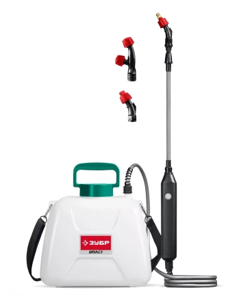 ЗУБР 5 л, аккумуляторный опрыскиватель (ОПЛ-5) купить в Магнитогорске