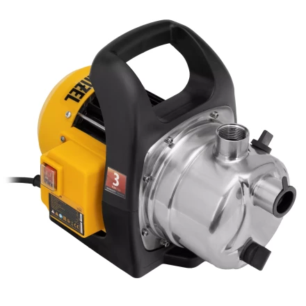 Садовый поверхностный насос Denzel GPL800Х 97302, 800 Вт, 3200 л/ч, подъем 42 м, нержавейка купить в Магнитогорске