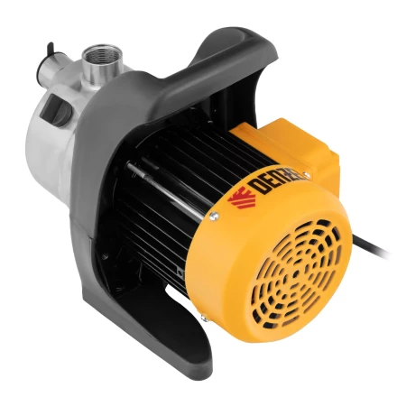 Садовый поверхностный насос Denzel GPL800Х 97302, 800 Вт, 3200 л/ч, подъем 42 м, нержавейка купить в Магнитогорске