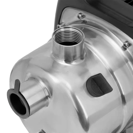 Садовый поверхностный насос Denzel GPL800Х 97302, 800 Вт, 3200 л/ч, подъем 42 м, нержавейка купить в Магнитогорске