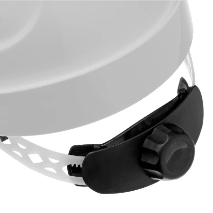 Каска защитная ударопрочная Denzel 89204, ABS/PC, плавная регулировка, модель «Форвард» (К-05),белая купить в Магнитогорске