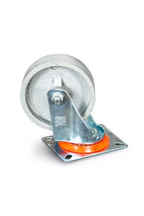 Колесо поворотное чугунное EM01 VKV 100 100 мм термостойкое 1024215 купить в Магнитогорске