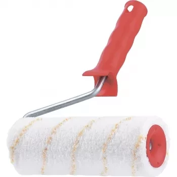 Валик  &quot;МИКРОФИБРА&quot;, с ручкой 8мм, 180 мм, ворс 12 мм, D - 48 мм, D ручки - 8 мм, полиакрил  MATRIX 80772 купить в Магнитогорске