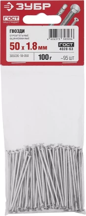 Гвозди строительные оцинкованные ГОСТ 4028-63 пакет серия МАСТЕР купить в Магнитогорске
