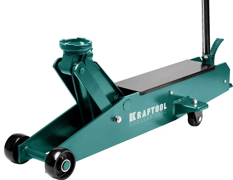 Домкрат гидравлический подкатной "High-Lift", удлиненный, 10т, 160-560мм, KRAFTOOL 43455-10 43455-10 купить в Магнитогорске