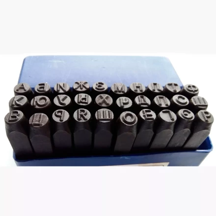 Клеймо буквенное 4мм купить в Магнитогорске