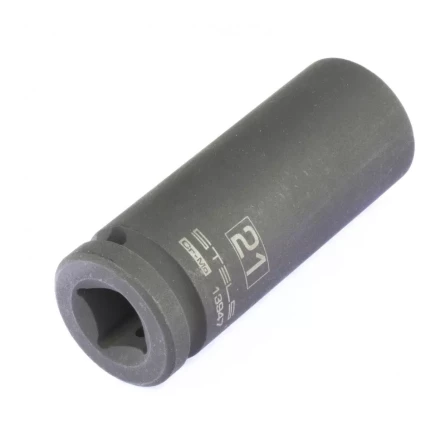 Головка ударная удлиненная шестигранная 21мм 1/2&quot; CrMo Stels 13947 купить в Магнитогорске