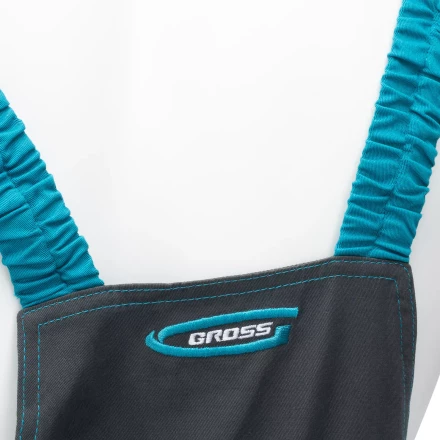 Полукомбинезон профессиональный рабочий Gross 90443, 97% хлопок 3% спандекс, L купить в Магнитогорске