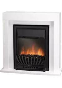 Электрокамин-камин электрический каминокомплект Electrolux Solo EFP/S 4020WS белый