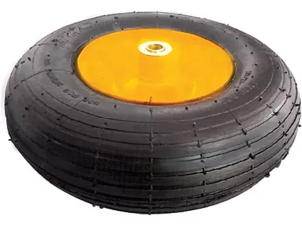 Колесо пневматическое 4.00-6 D325 мм подш. внут. диам. 16мм длина оси 100мм  PALISAD 68938 купить в Магнитогорске