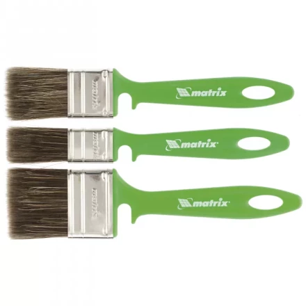 Набор кистей Работы по дереву 25 мм 35 мм 50 мм Color Line пластик Matrix 83379 купить в Магнитогорске