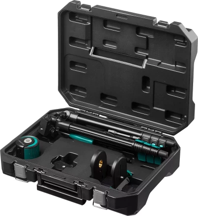 Нивелир лазерный линейный с держателем HC-1 и элевационным штативом ST-110 (35-110см), в кейcе, KRAFTOOL 34700-4 купить в Магнитогорске