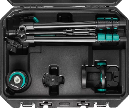 Нивелир лазерный линейный с держателем HC-1 и элевационным штативом ST-110 (35-110см), в кейcе, KRAFTOOL 34700-4 купить в Магнитогорске